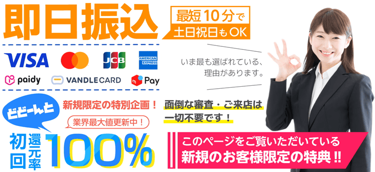 プライムウォレットは初回限定の特別レートがある